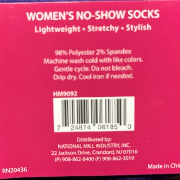 Comfy Lifestyle NWT 4 Pairs of Women's Ankle Socks - Picture 3 of 3
